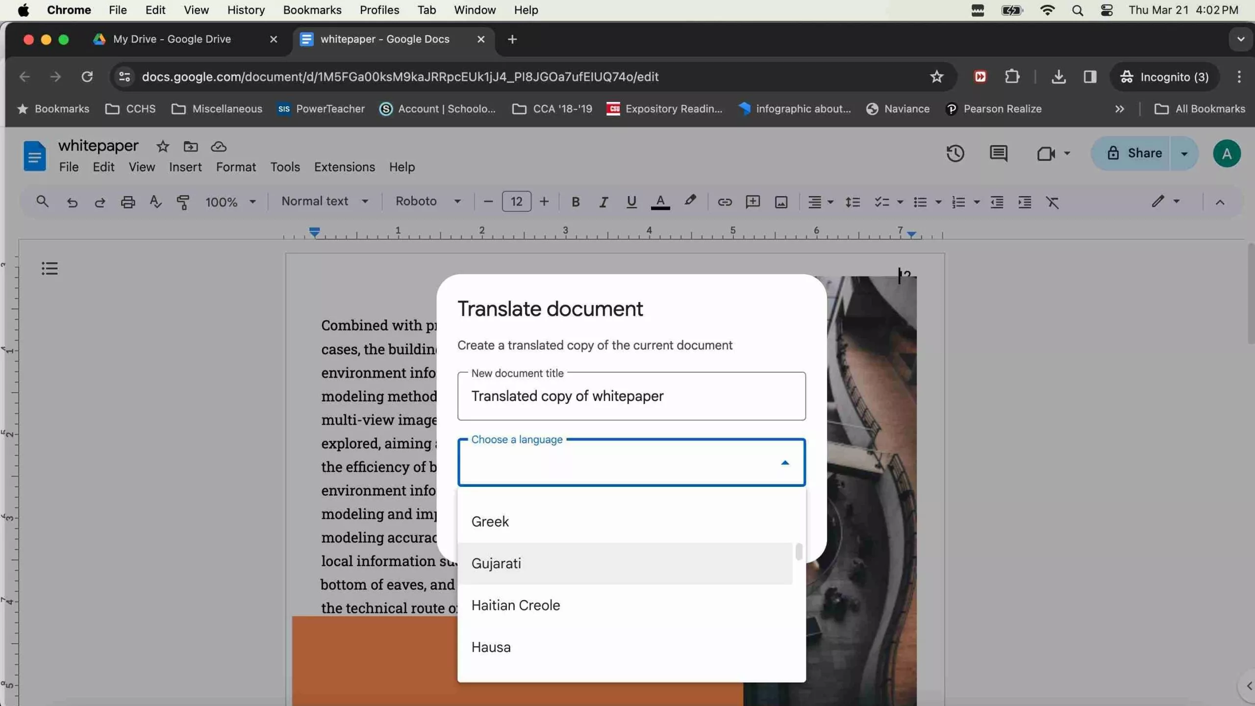 translate english to gujarati pdf google docs