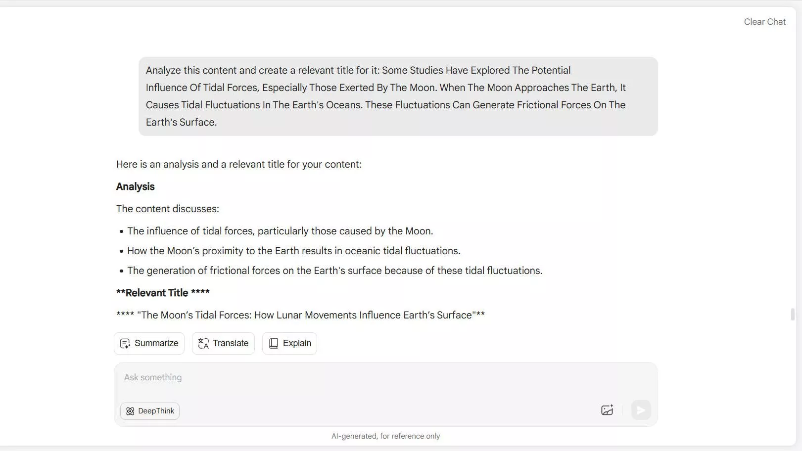 updf ai analyze to generate title