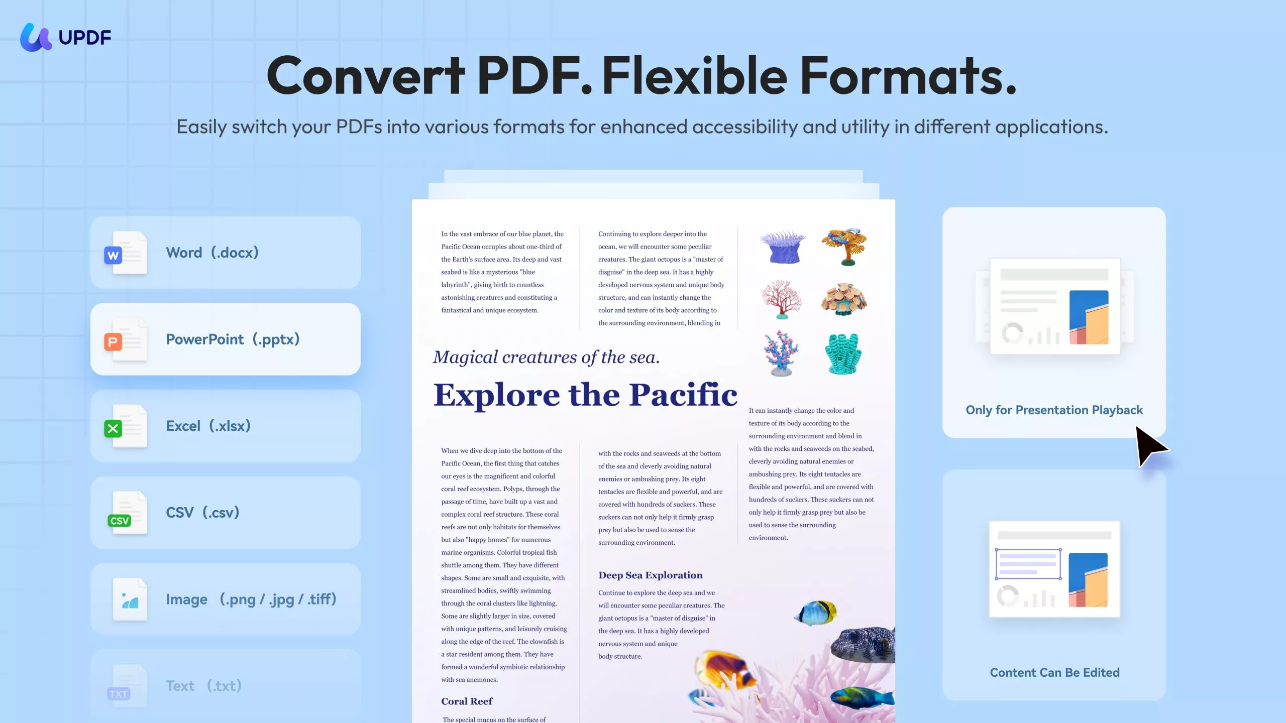  convert pdf in updf