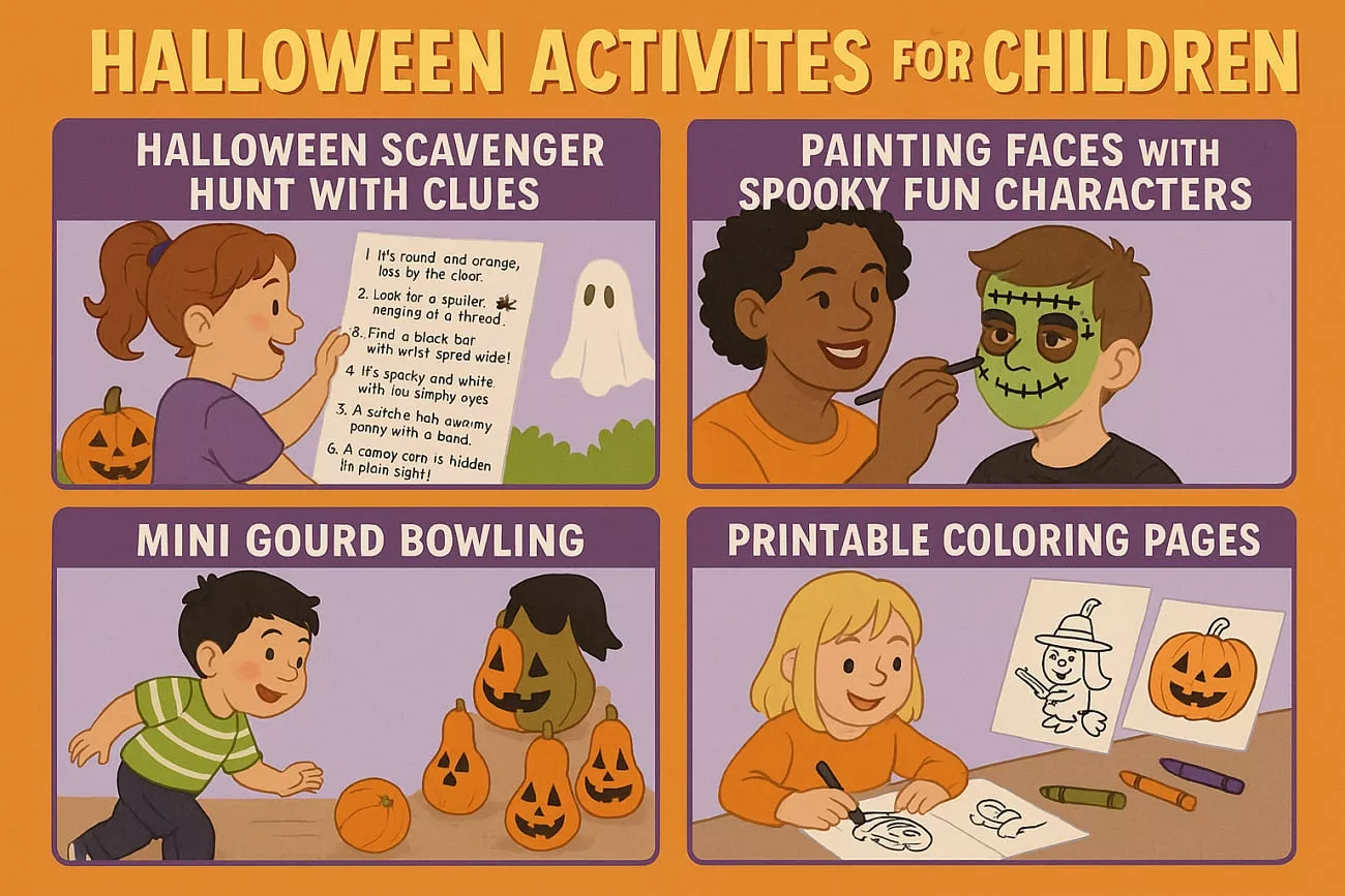 explore halloween activities for kids