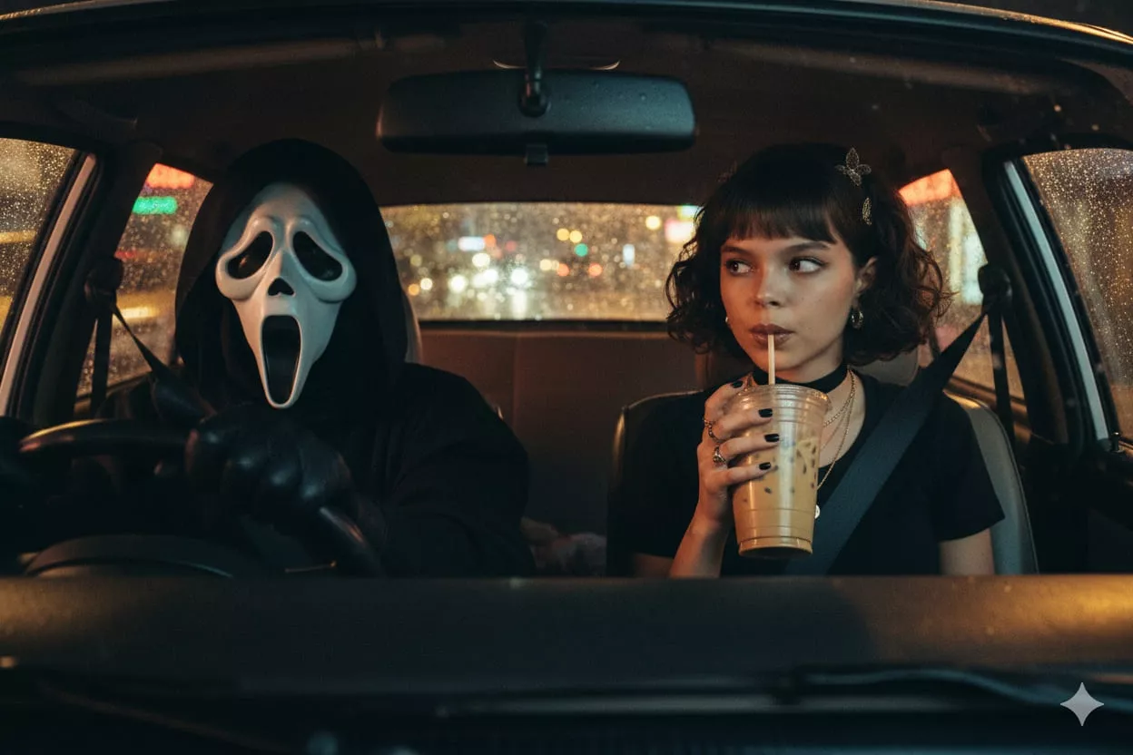 generate kitchen halloween portrait