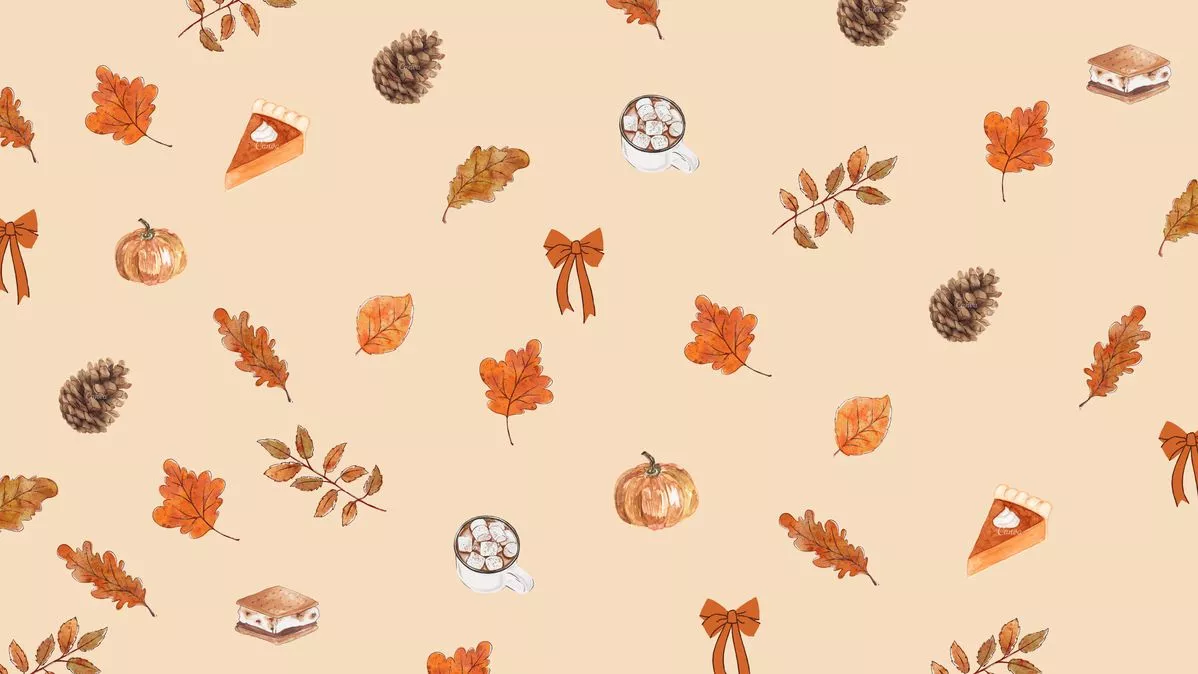 preppy fall wallpaper