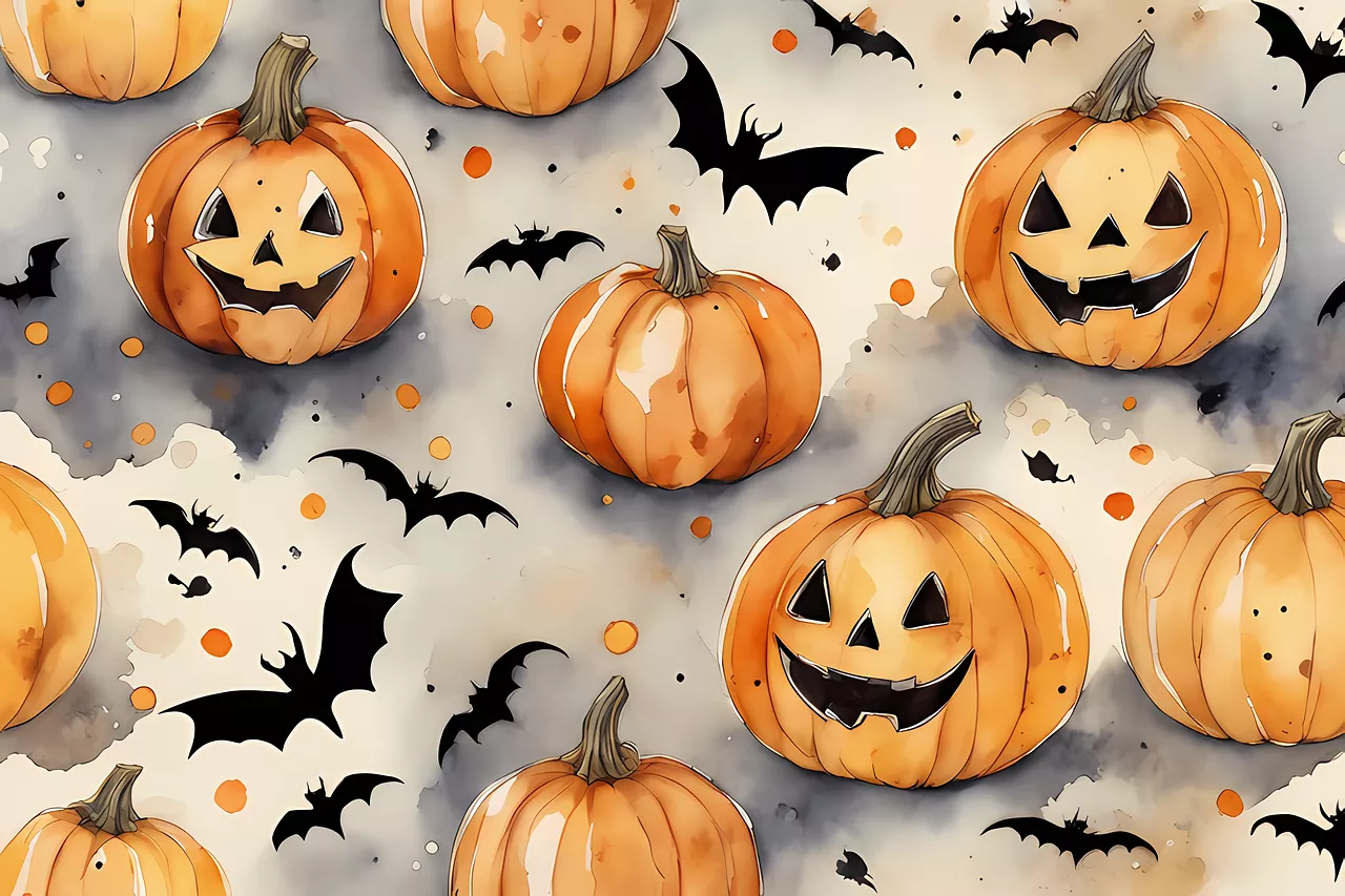 preppy pumpkins wallpaper