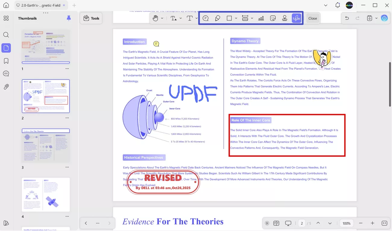 updf add annotations pdf pages 