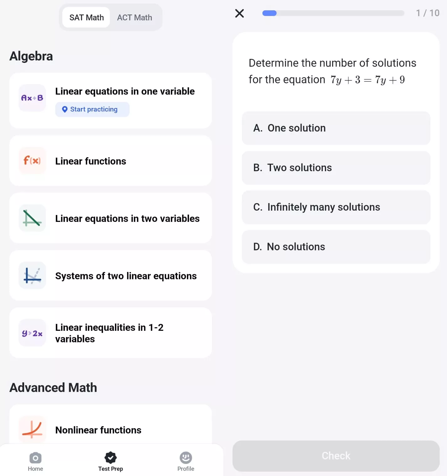 practice question bank