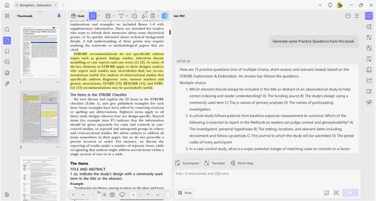 extracting book practice questions updf chat