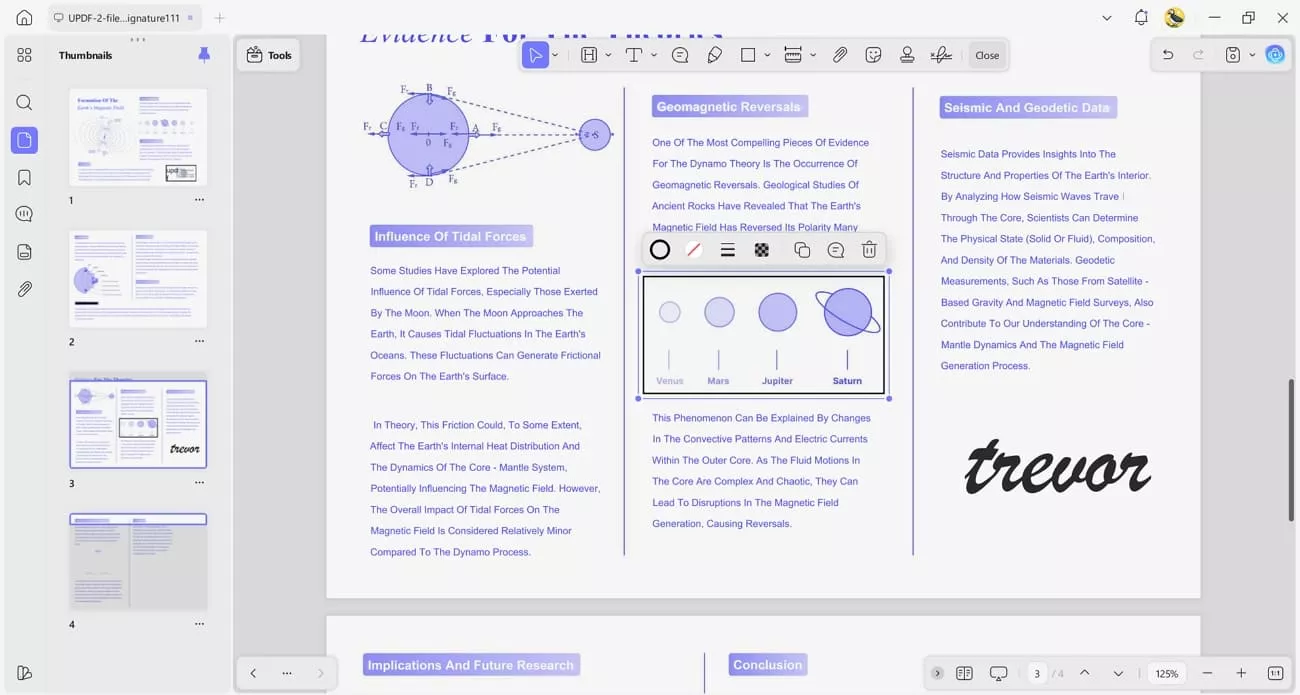 add shapes signatures pdf file