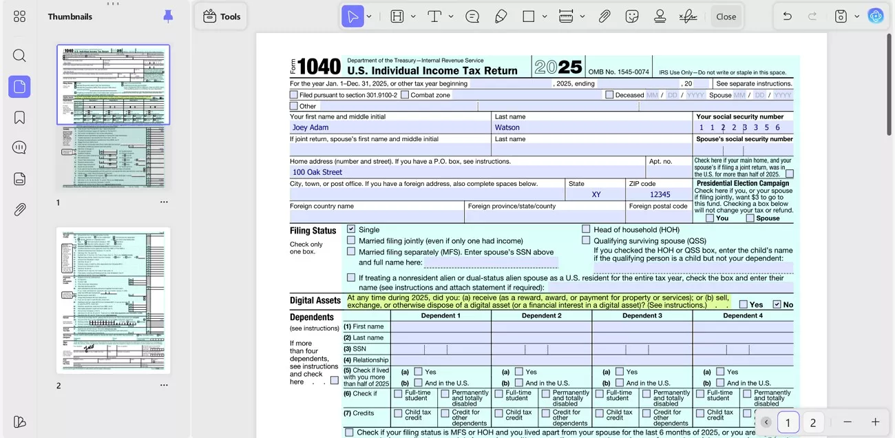 updf cloud sync on desktop