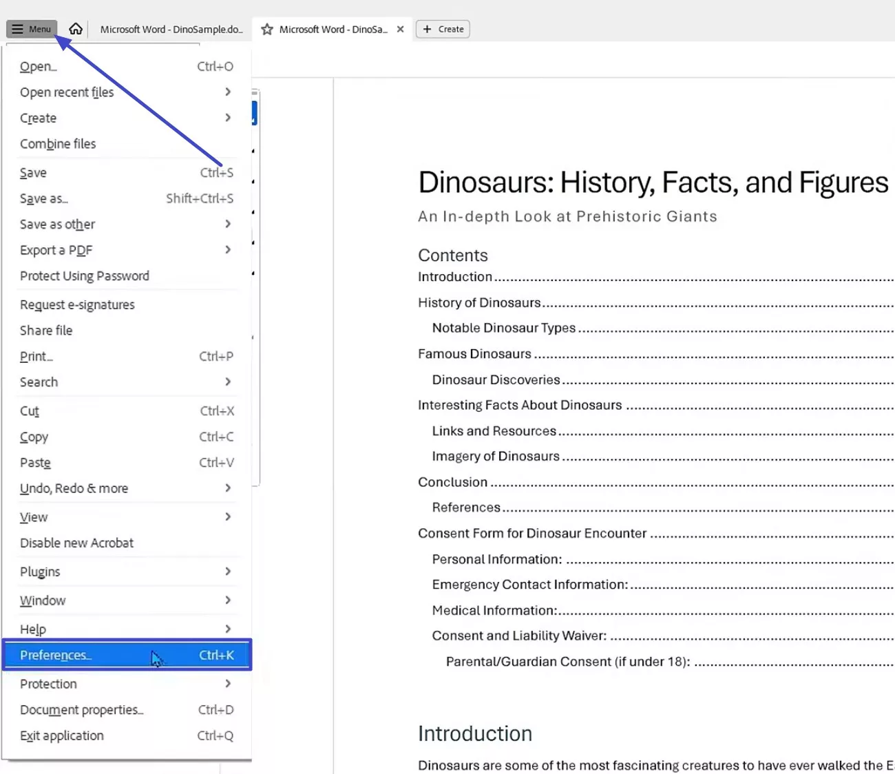 choose preferences to enable cloud tagging
